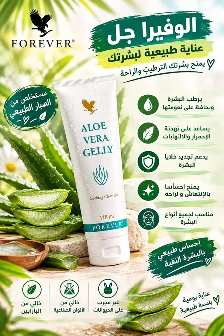 ٠🌿 ألوفيرا جيلي من فوريفر -