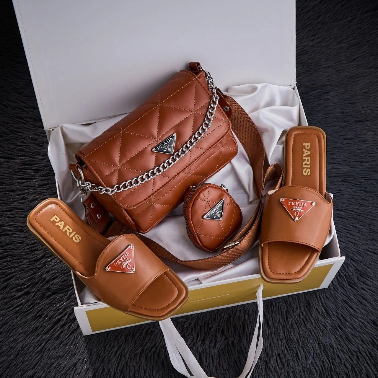 Prada 2pc+sandal prada .