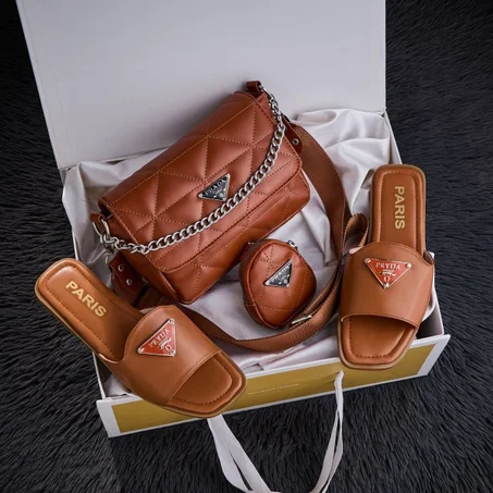 Prada 2pc+sandal prada .