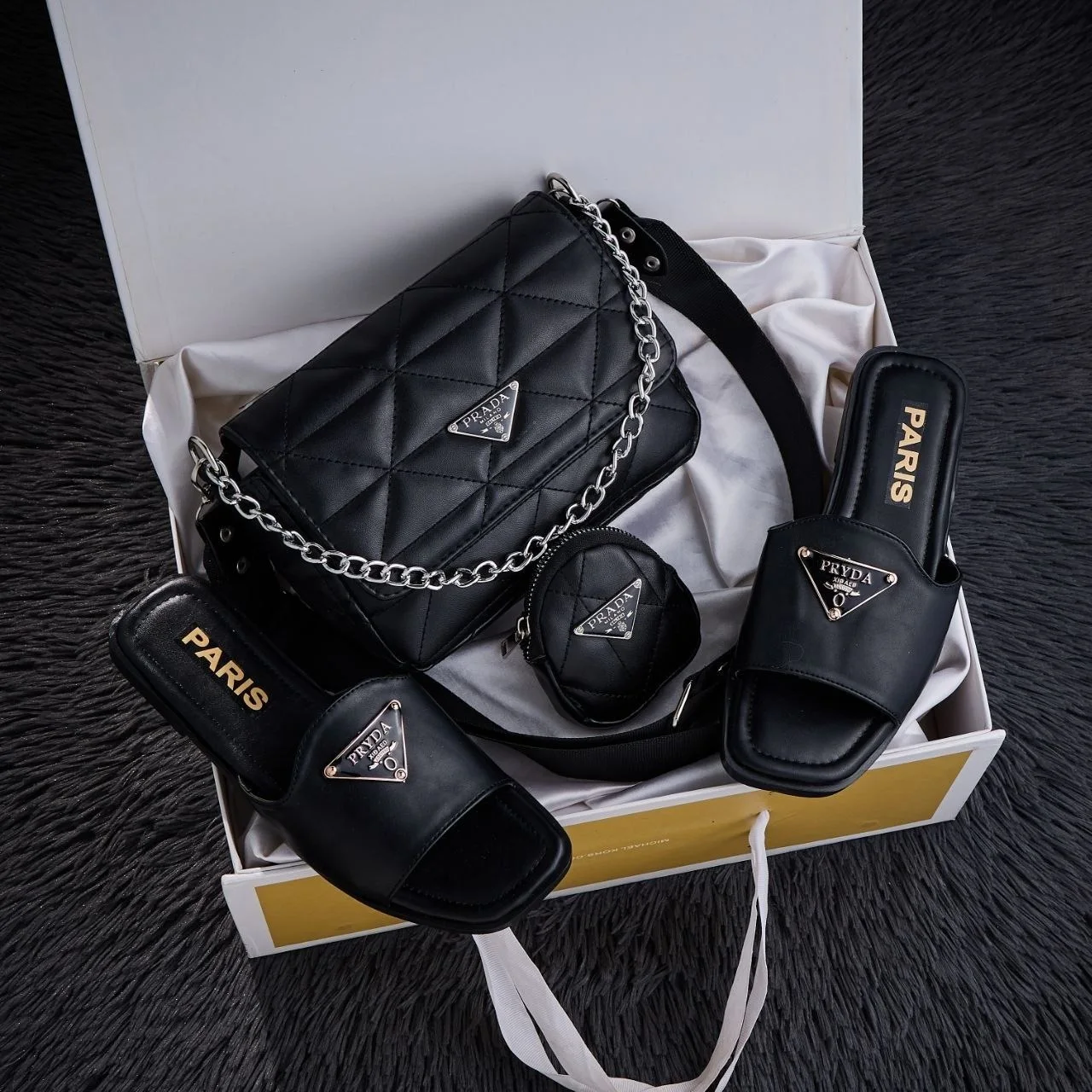 Prada 2pc+sandal prada .