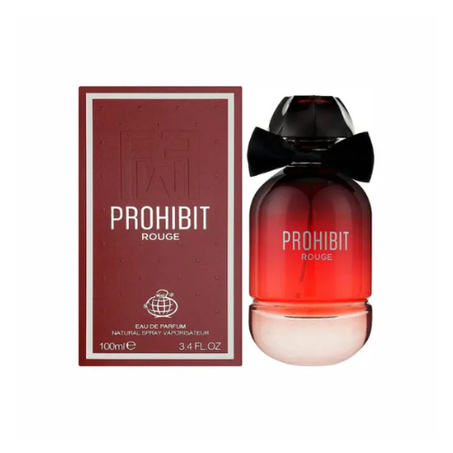 Prohibit Rouge 100mL Pour Femme