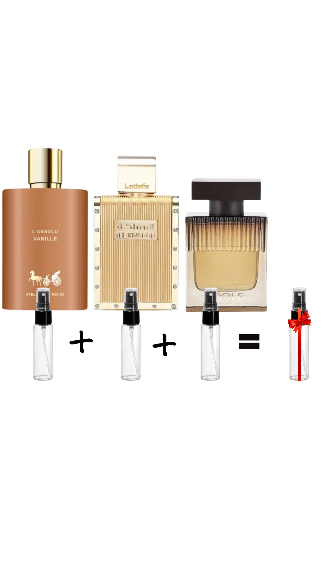 PACK decante 10ml or 20ml