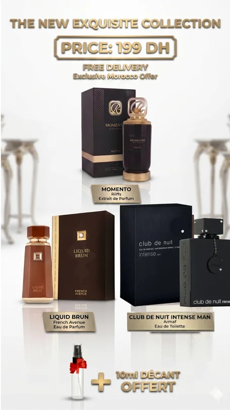pack decant 10ml*3 +10ml offer