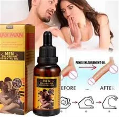 Max man huile efficace Bosster performance & pénis hommes