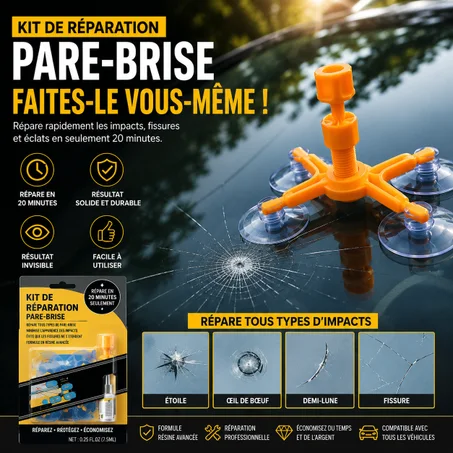 Kit De Réparation De Pare-Brise De Voiture
