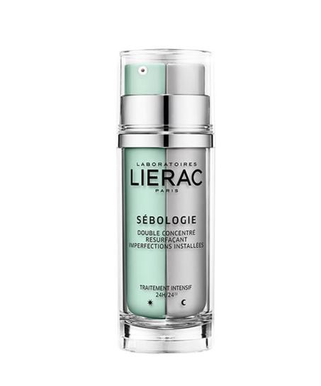 LIERAC SEBOLOGIE Double Concentre Resurfaçant Imperfections Installées Jour et Nuit 2x15ML
