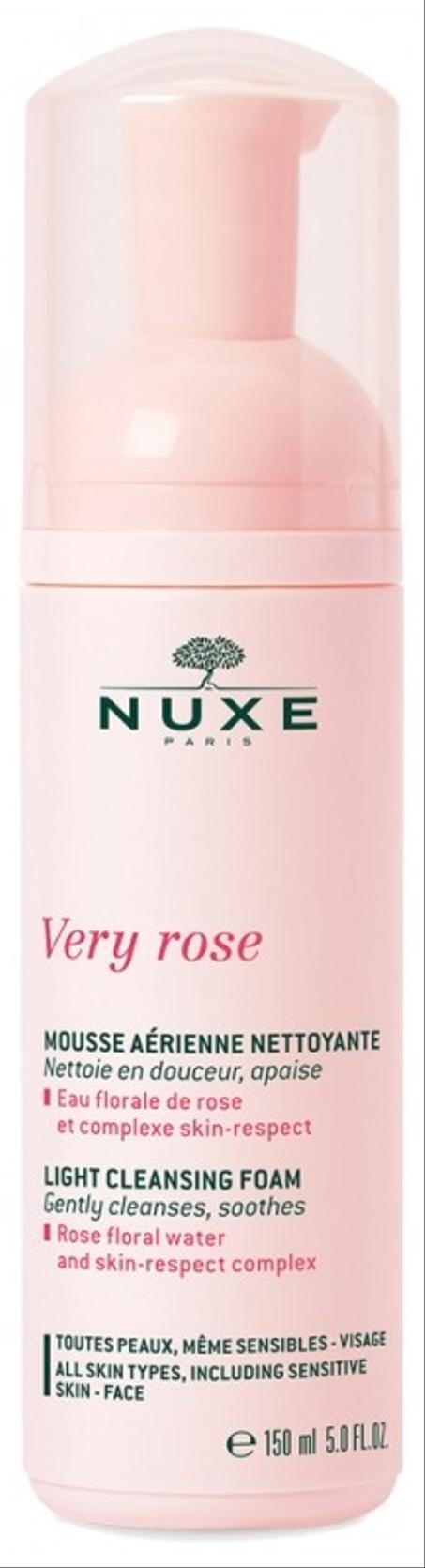 Nuxe Very Rose Mousse Aérienne Nettoyante – 150ml