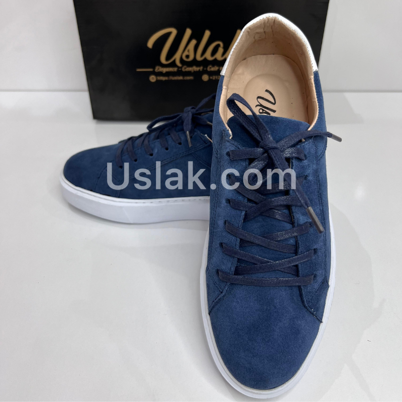 Uslak Espadrille En Daim Pour Hommes