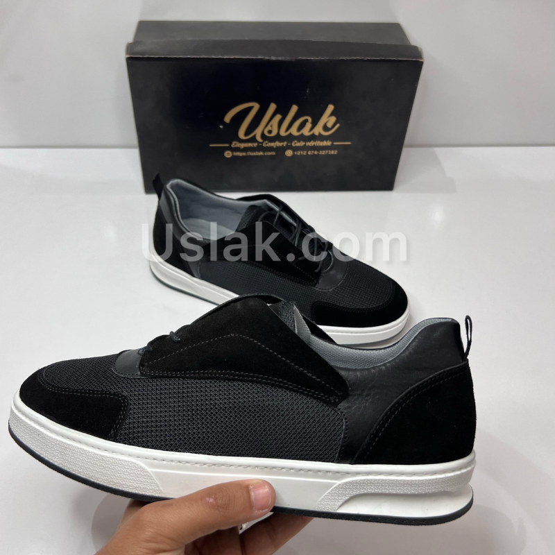 Uslak Espadrille En Daim Pour Hommes