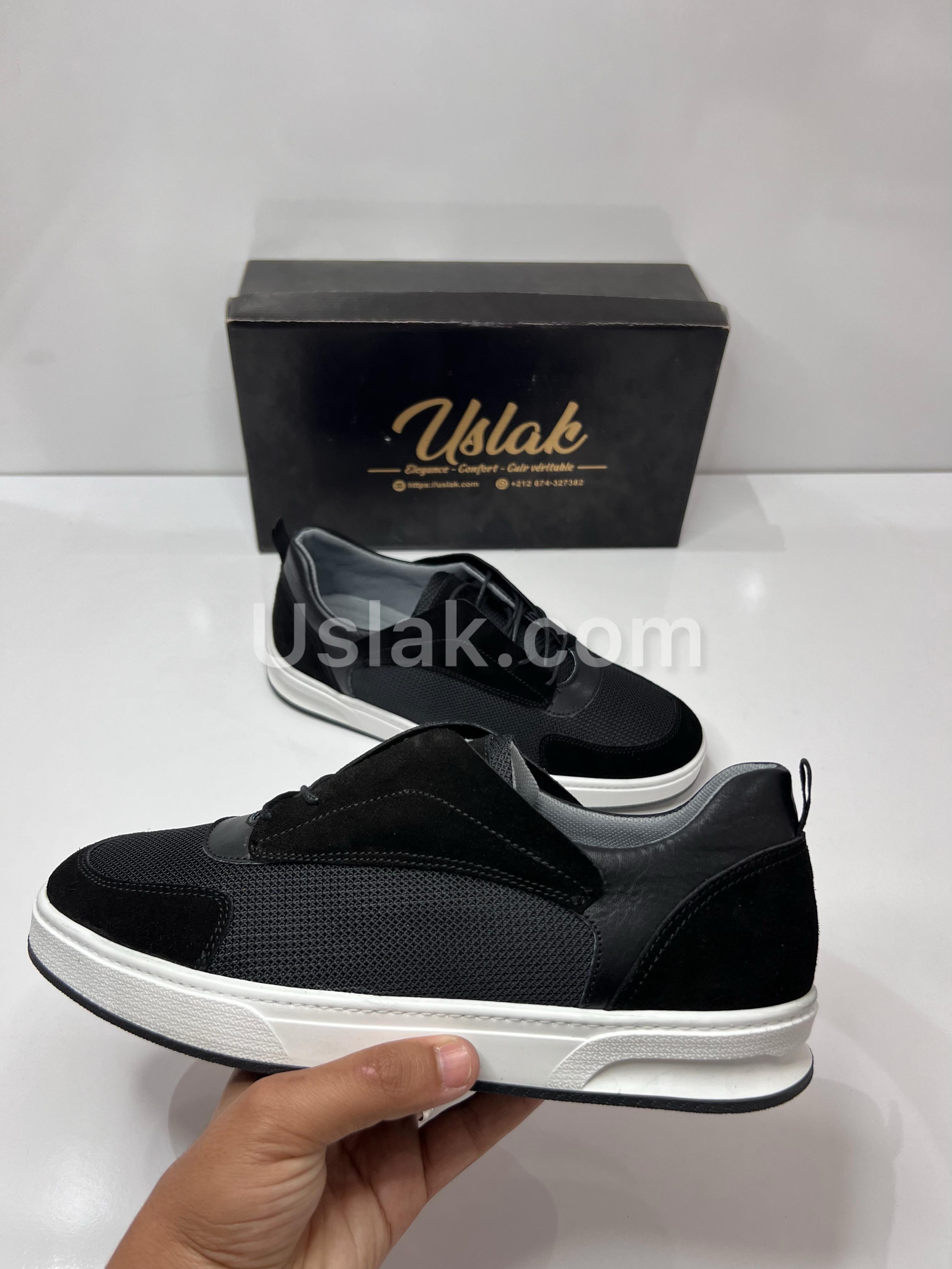 Uslak Espadrille En Daim Pour Hommes