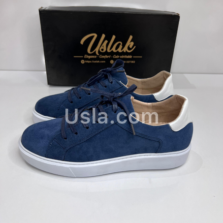 Uslak Espadrille En Daim Pour Hommes