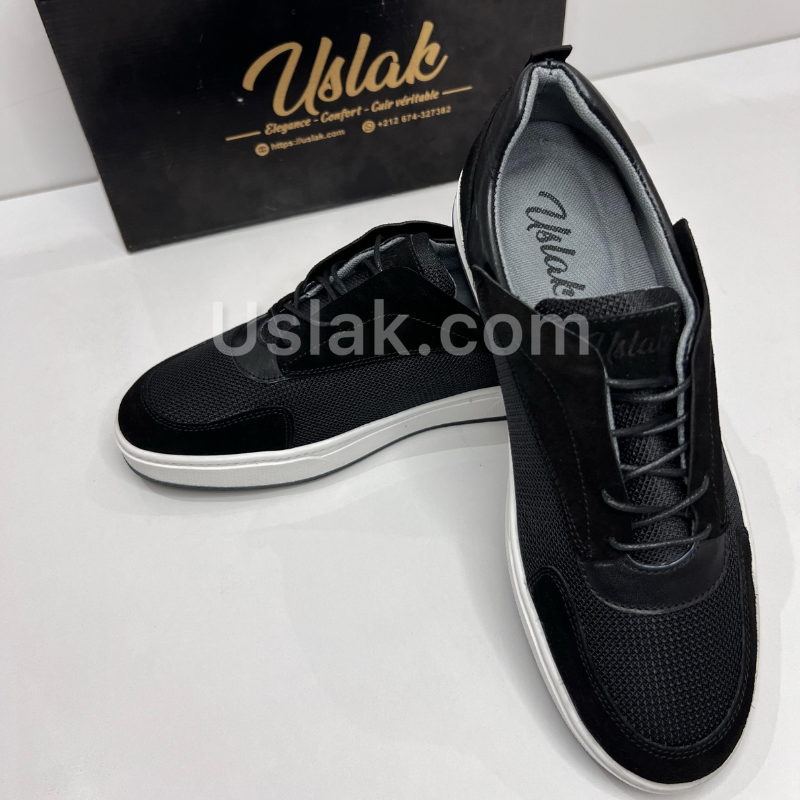 Uslak Espadrille En Daim Pour Hommes
