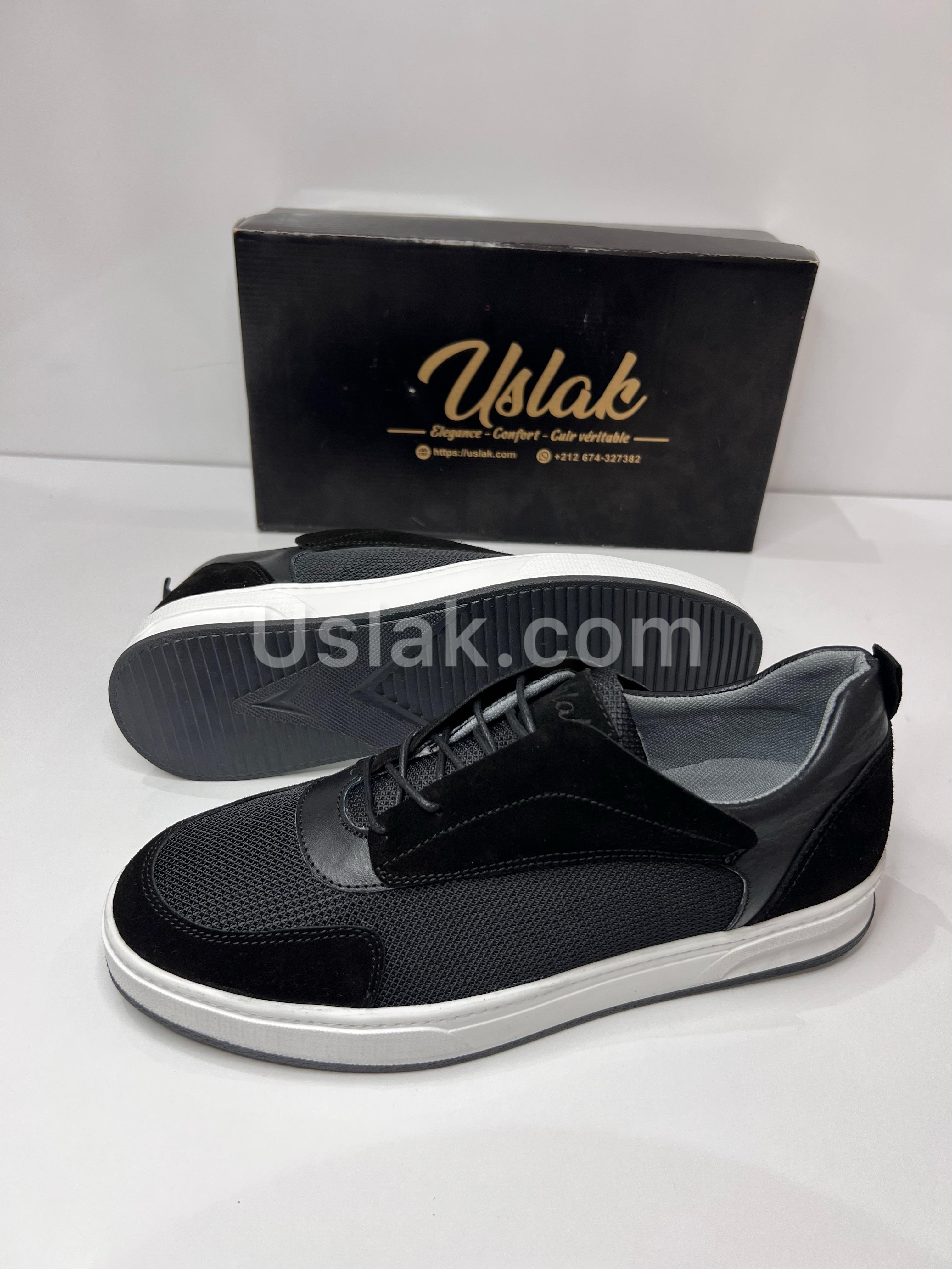 Uslak Espadrille En Daim Pour Hommes