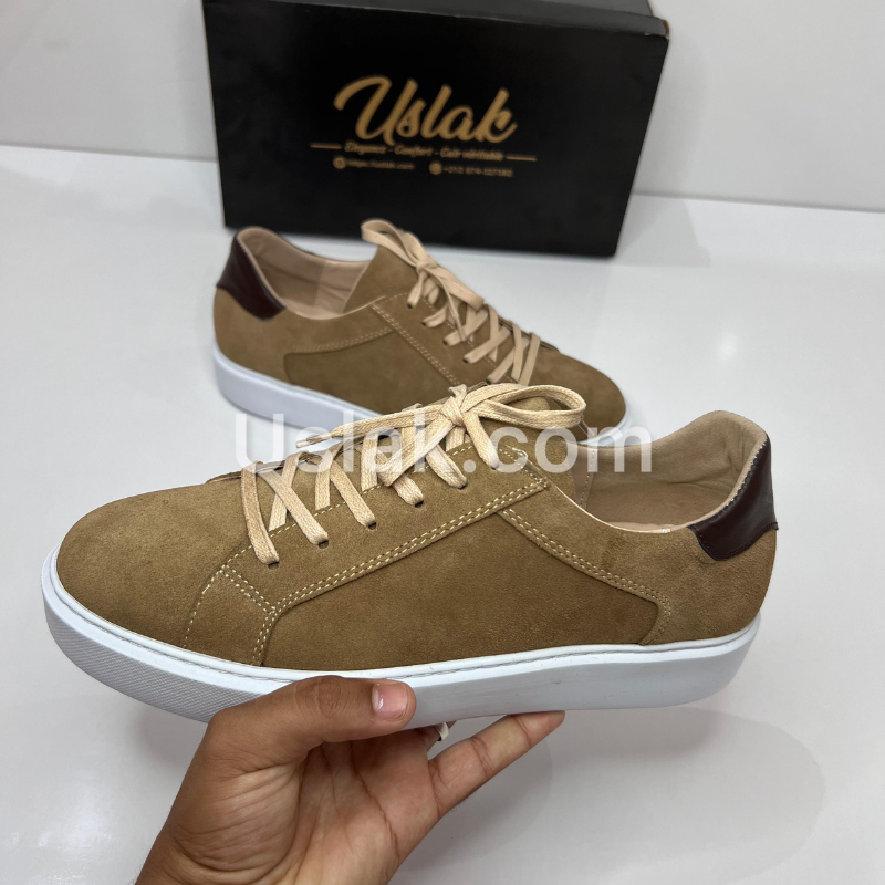 Uslak Espadrille En Daim Pour Hommes