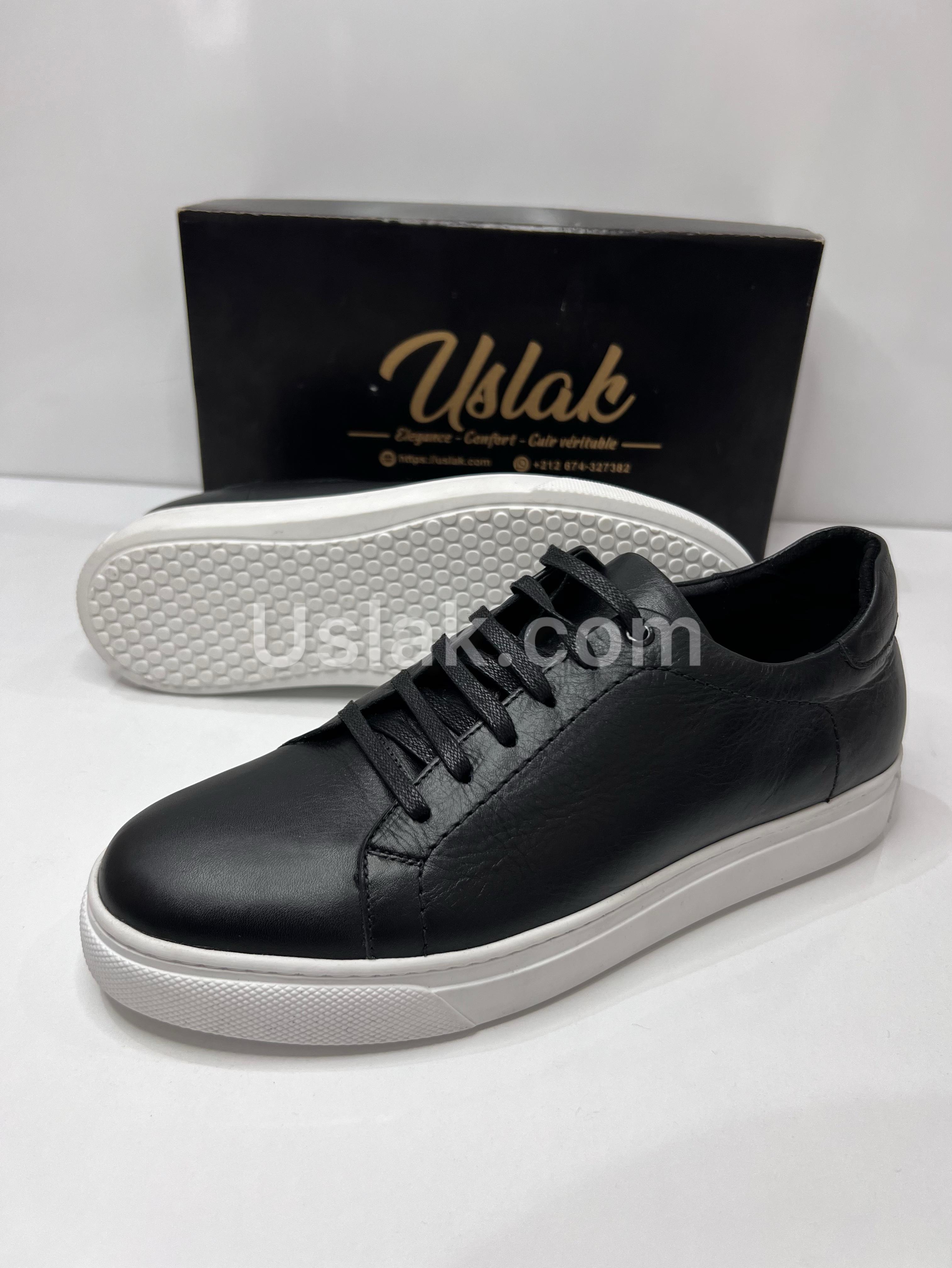 Uslak Chaussures Pour Hommes 100% Cuir