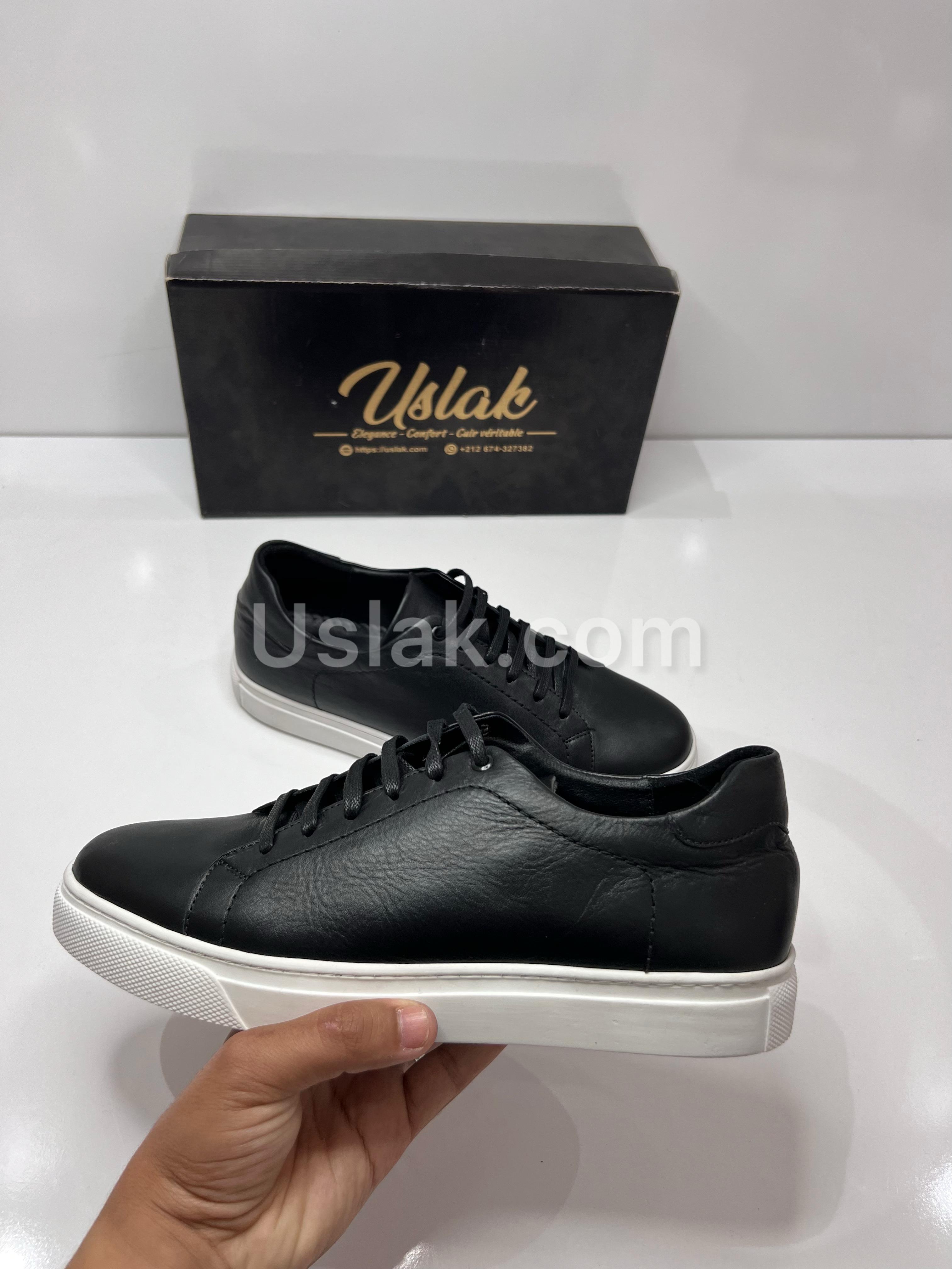 Uslak Chaussures Pour Hommes 100% Cuir