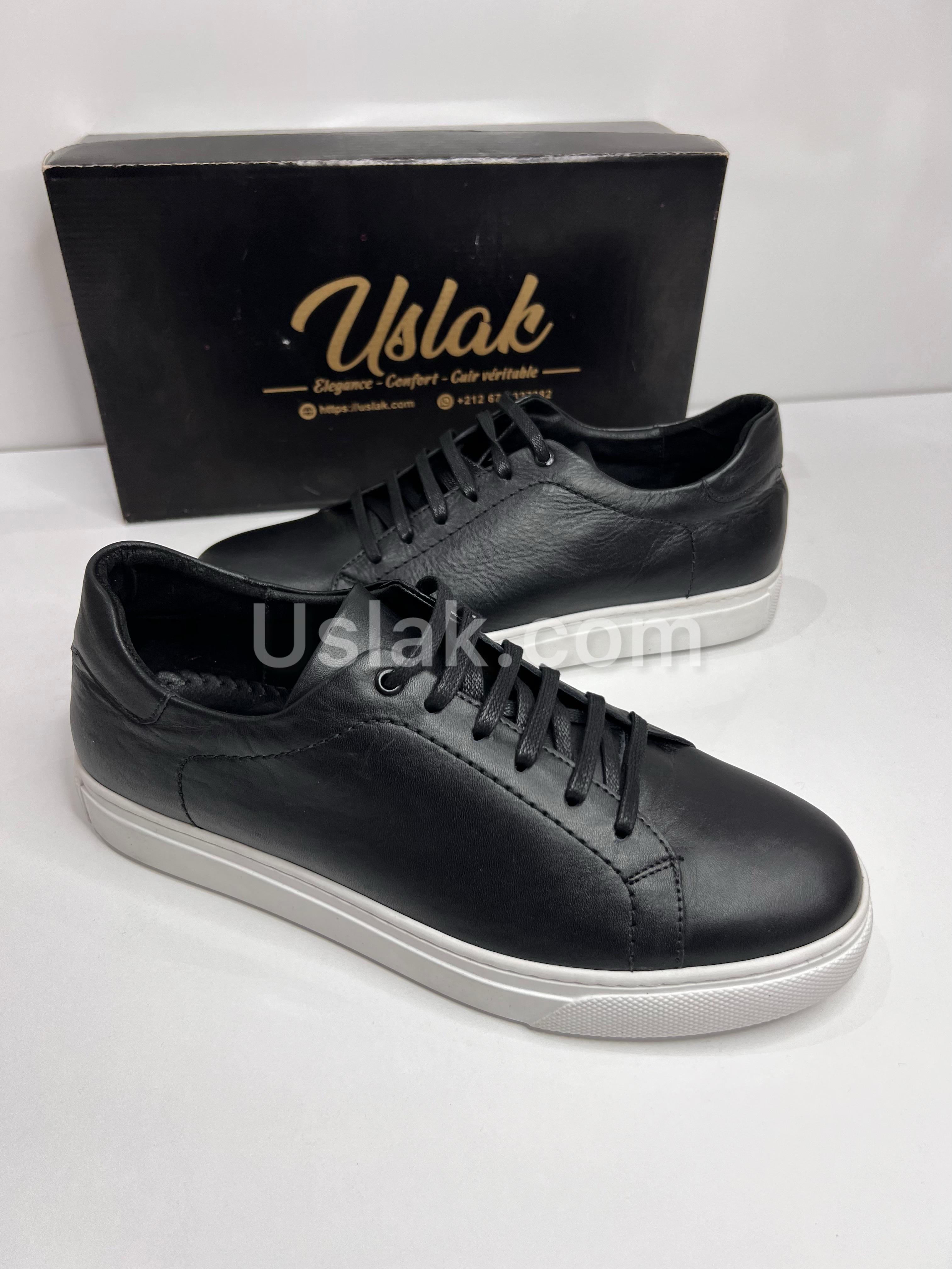 Uslak Chaussures Pour Hommes 100% Cuir