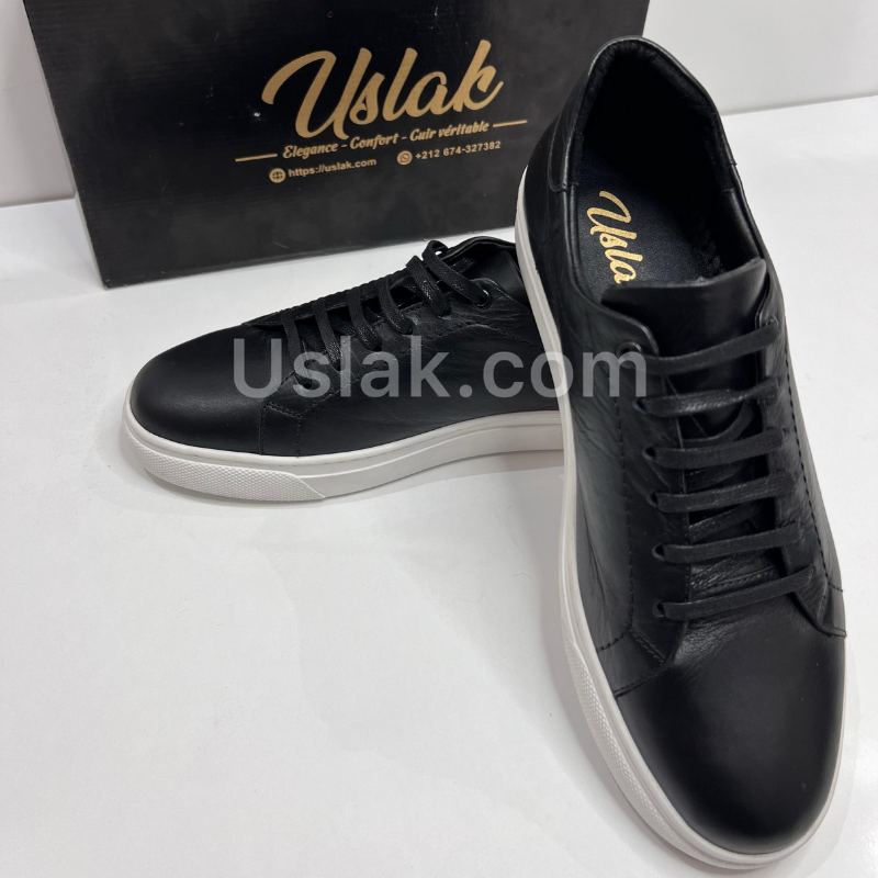 Uslak Chaussures Pour Hommes 100% Cuir