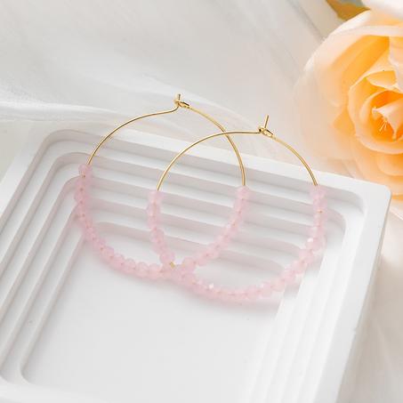 Boucles d'oreilles en acier inoxydable