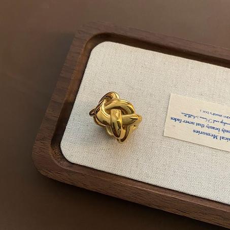 Bague Acier Tendance