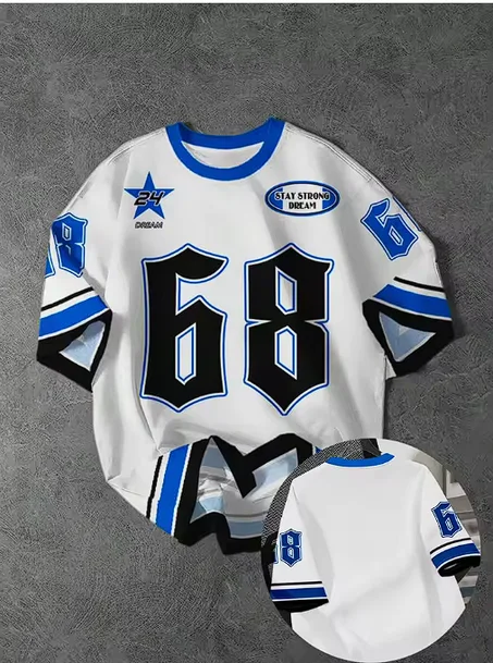 تي شيرت  رياضي صيفي لرجال 🌊☀️