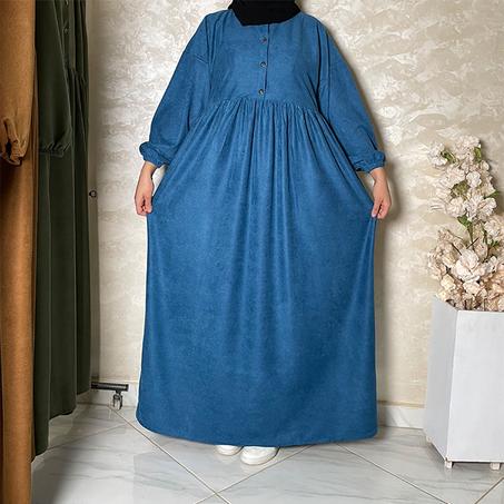 عباية الموضة ثوب قطيفة