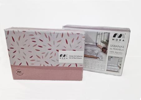 Ensemble de draps en flanelle