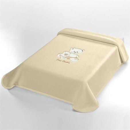 PIERRE CARDIN BABY SWEET REF760 110X140CM Couleur Beige