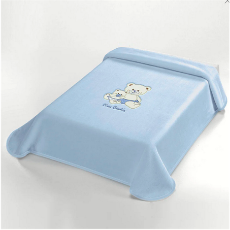 PIERRE CARDIN BABY SWEET REF760 110X140CM Couleur Bleu