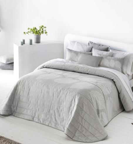 COUVRELIT MODELO BOREAL GRIS DE FUNDECO 250x270 cm (Comprend 2 oreillers)
