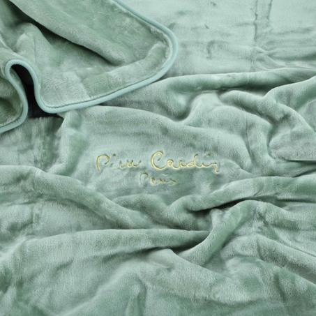 Couverture de Lit en Polaire Chaud – Pierre Cardin 220X240 CM WATERLY GREEN