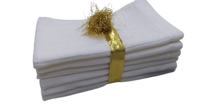 Serviette Spa 540 Blanc pack de 5 serviettes taille 30x50 cm Qualité D'Hotel