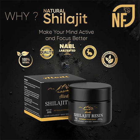 Résine de Shilajit Pure pour les hommes et le femmes