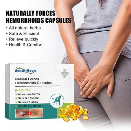 Capsules d'hémides à base de plantes naturelles