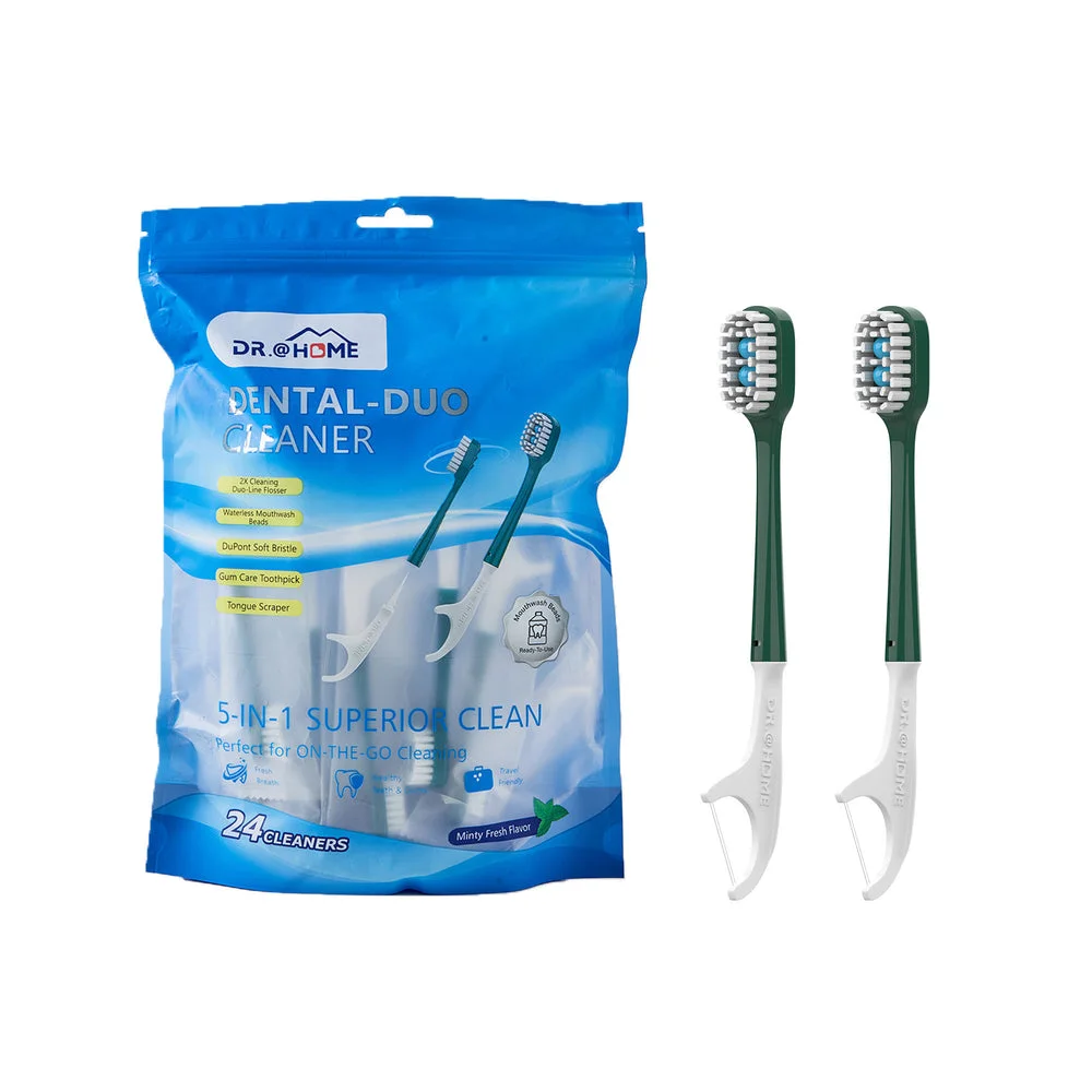 Portable Mini Disposable Toothbrush - Perfect for Braces (Pack of 20)