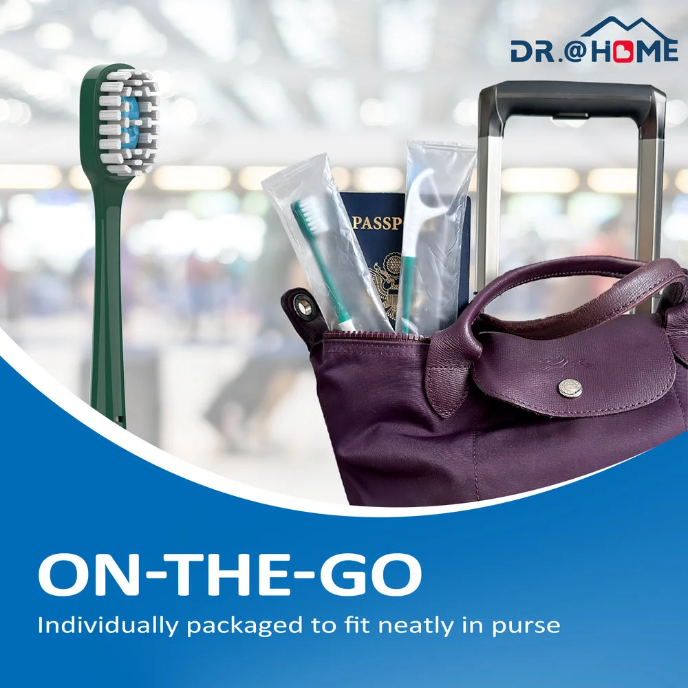 Portable Mini Disposable Toothbrush - Perfect for Braces (Pack of 20)