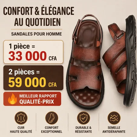 Sandales marron Élégance 2026 - ml