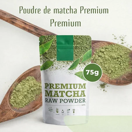 Pure Matcha Poudre 100 % Bio - organic 75g