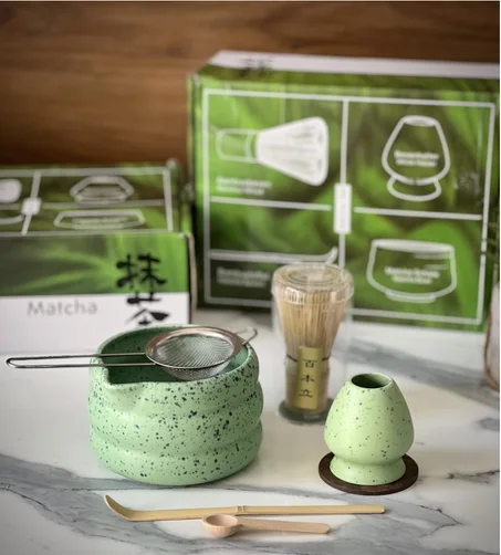 6 Pcs Matcha Materiel Accessoire Kit