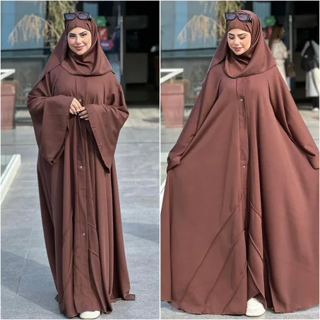 Abaya avec châle AB01