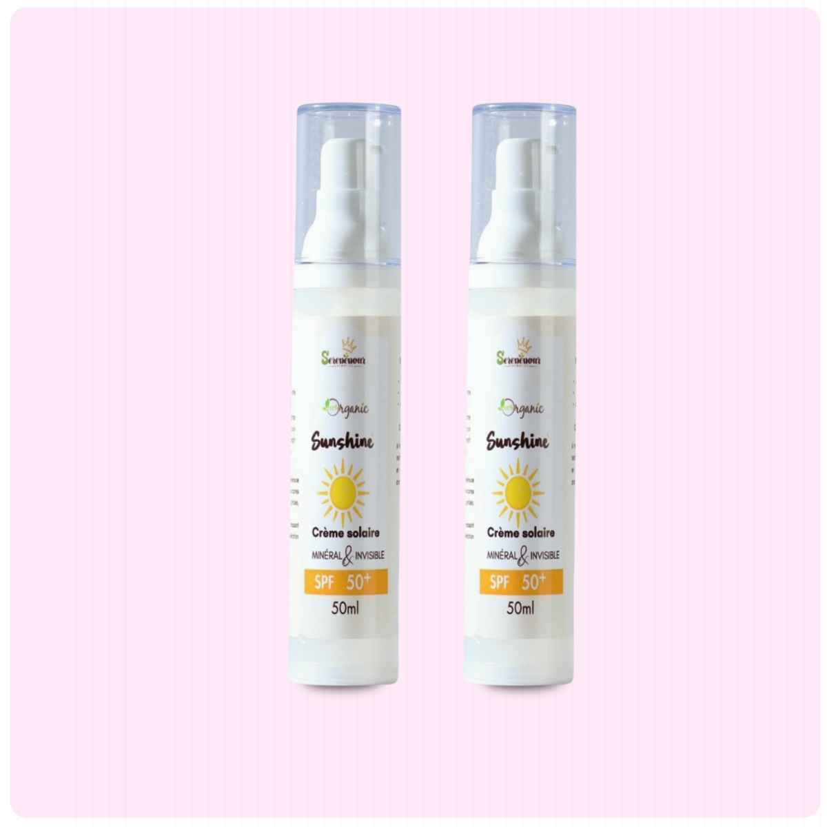 Crème Solaire Minérale x2