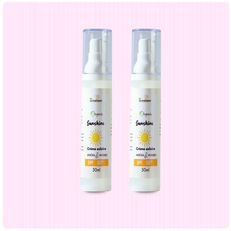Crème Solaire Minérale x2