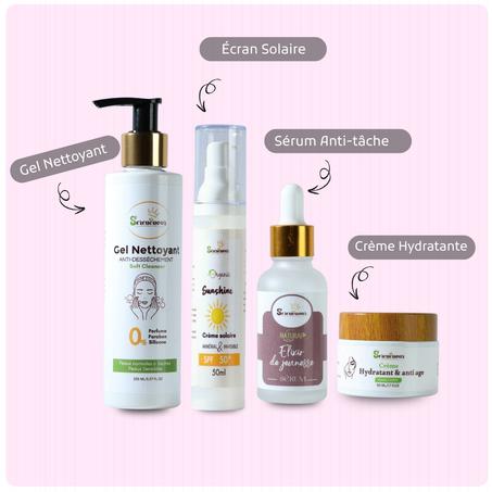 La Routine Éclaircissant Anti-tâche + Crème Solaire