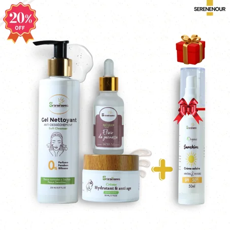 La Routine Anti-tâche + Crème Solaire Cadeau