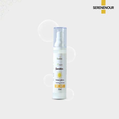 Crème solaire invisible