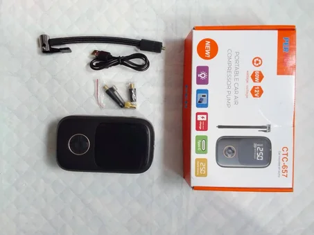 مضخة هواء محمولة    Compresseur Air Portable