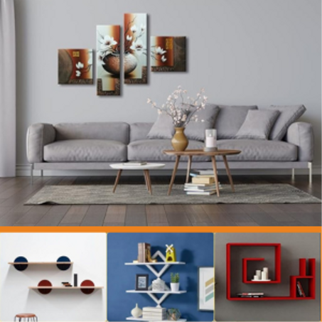 ديكورات وإكسسوارات المنزل