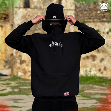 ASFAR RABAT Noir Capuche