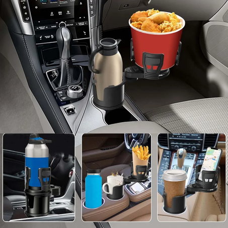 حامل أكواب السيارة قابل للتعديل