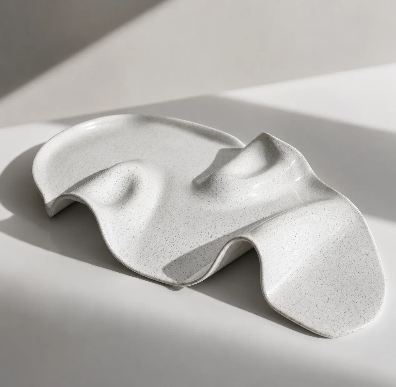 Plat sculpté